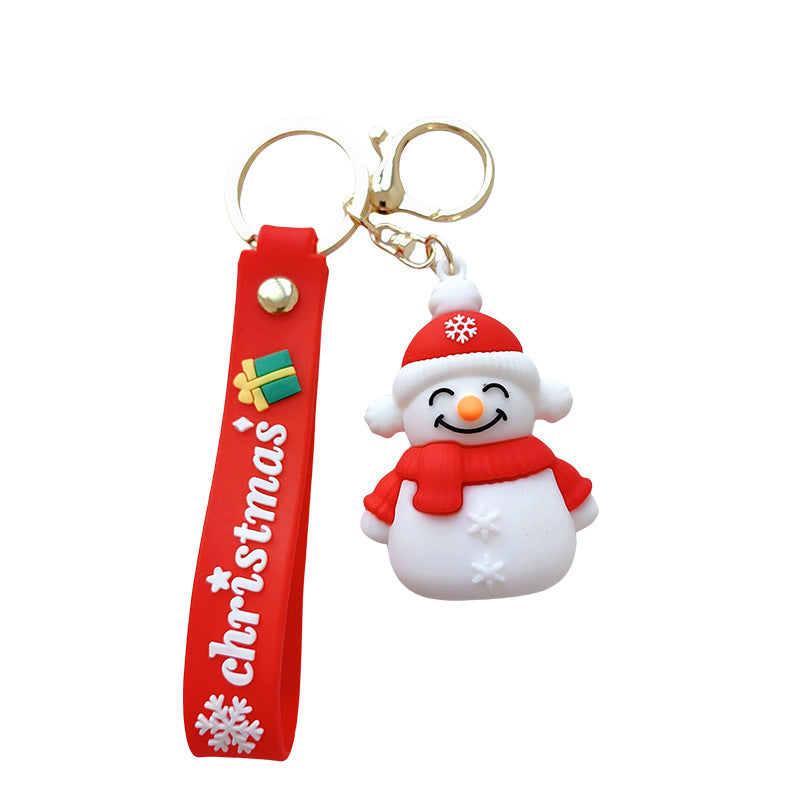 Wholesale Cartoon Santa Claus Keychain